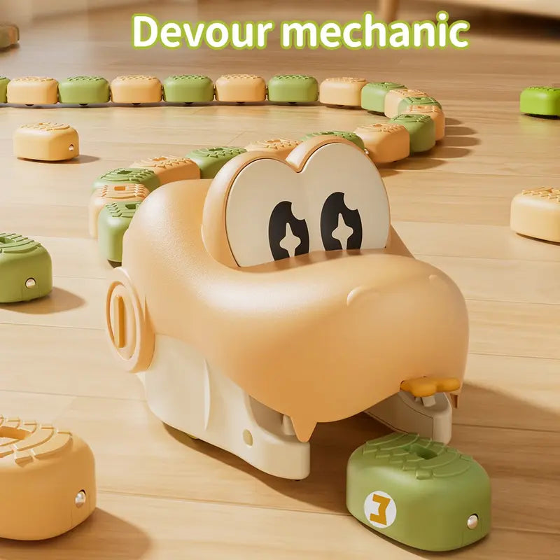 Remote Control Snake Magnetic Toy – Crocodile Feeding Game