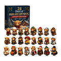 24-Day Highland Cow Advent Calendar – Christmas Countdown Gift Box