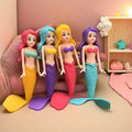 4 Counts Colorful Mermaid Dive Bath Toys - Pool Swimming Games for Boys Girls Teens Adults
