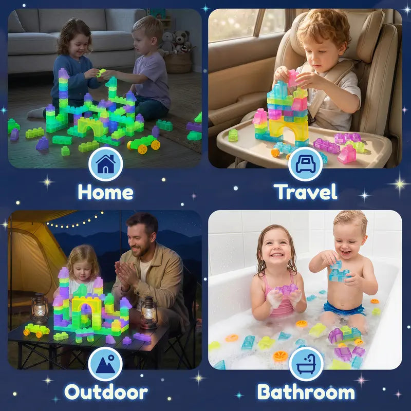 JOYSPOT Gummy Blocks – Squishy Jelly Stacking Building Toy for Kids