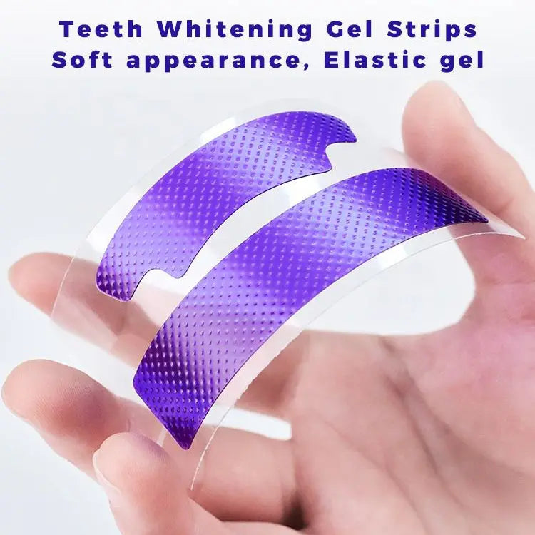Gentle Minty Whitening Teeth Strips for Adults - Daily Brightening Self Care