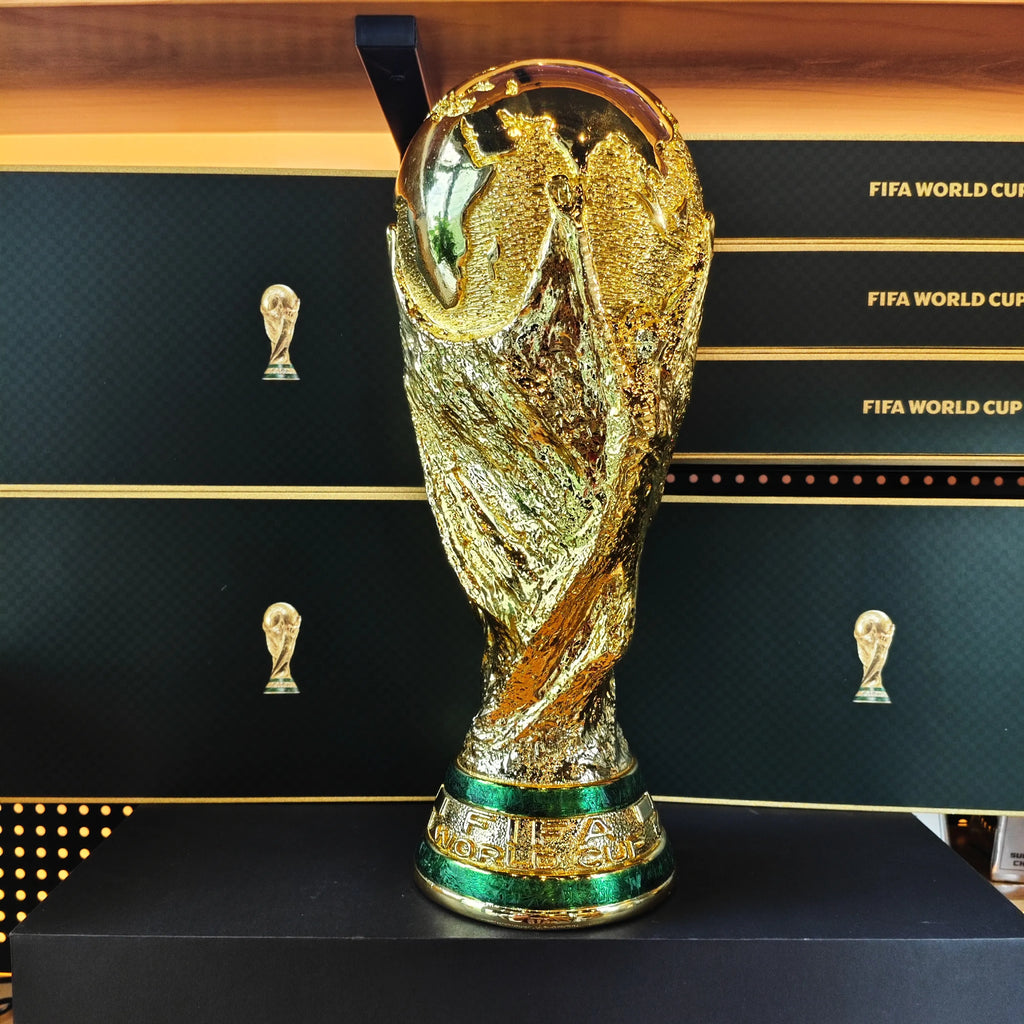 [Upgraded Resin Version ]-[With 2026 Spain Champion Team Name] High-Quality World Cup Hercules Cup Replica Trophy
