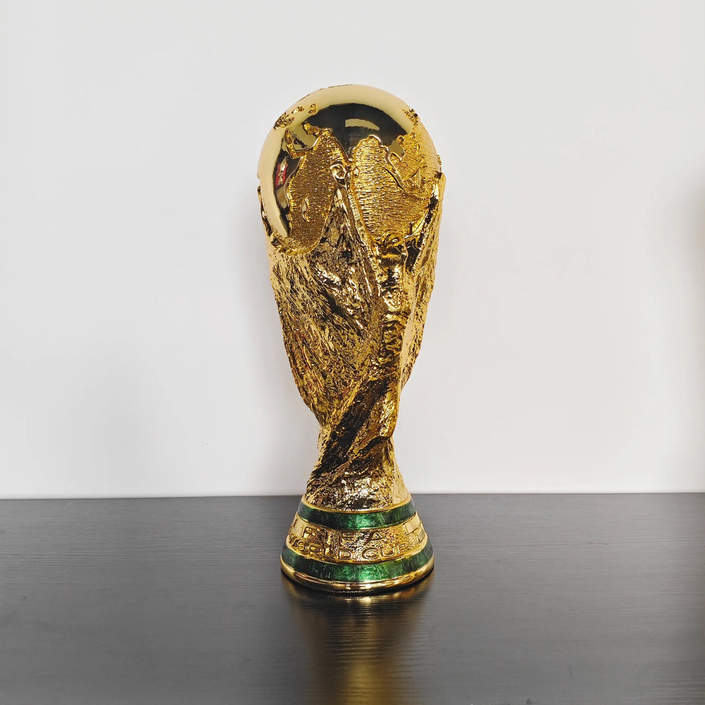 [Upgraded Resin Version ]-[With 2026 Spain Champion Team Name] High-Quality World Cup Hercules Cup Replica Trophy