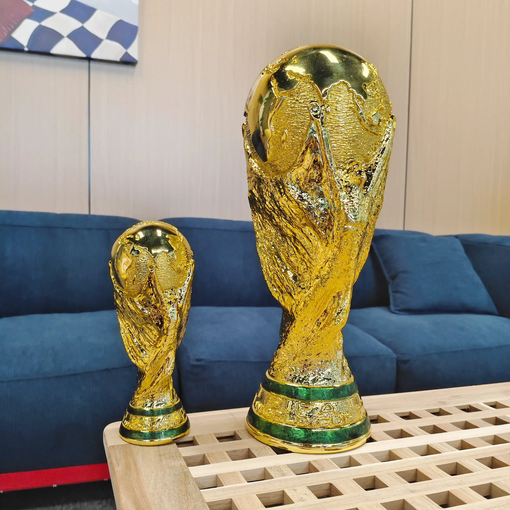 [Upgraded Resin Version ]-[With 2026 Spain Champion Team Name] High-Quality World Cup Hercules Cup Replica Trophy