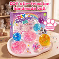 Kawaii DIY Squishy Kit – Mochi Texture Slime & ASMR Fidget Toy