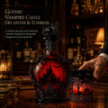 🦇 Gothic Vampire Castle Whisky Decanter & Tumbler – Free Shipping When You Choose the Bottle + Glass Set