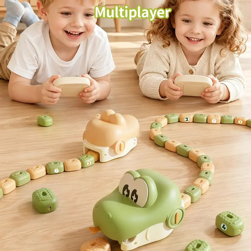 Remote Control Snake Magnetic Toy – Crocodile Feeding Game