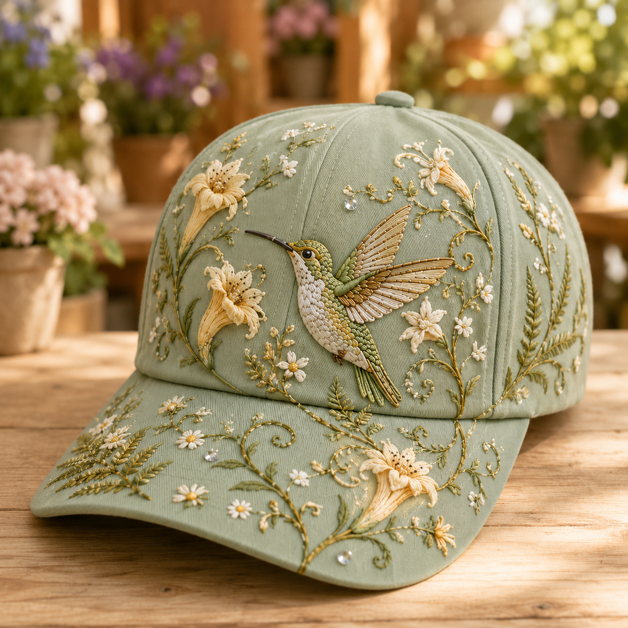 🦋 Nature-Inspired Embroidered Animal Caps🔥Last 4 hours🔥BUY 3 GET 1 FREE