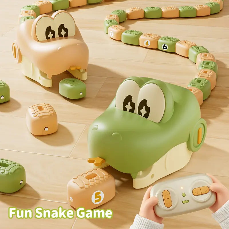 Remote Control Snake Magnetic Toy – Crocodile Feeding Game