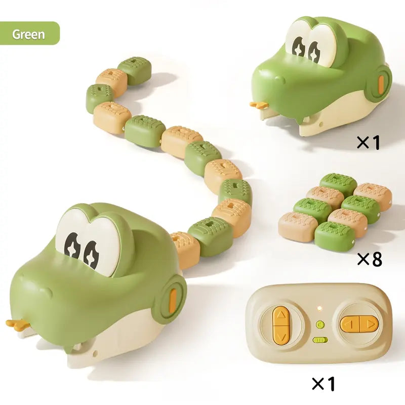 Remote Control Snake Magnetic Toy – Crocodile Feeding Game