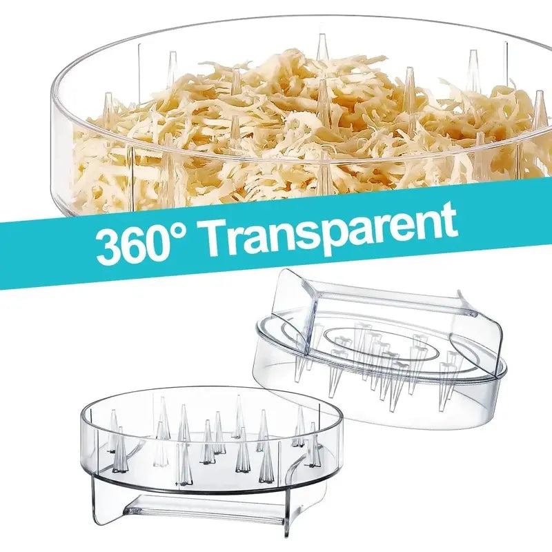 Spinning Chicken Shredder Tool – Twist Machine for Fast Breast Shredding & Meal Prep
