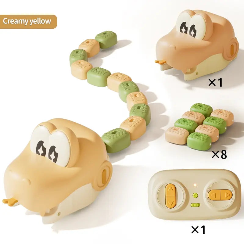 Remote Control Snake Magnetic Toy – Crocodile Feeding Game
