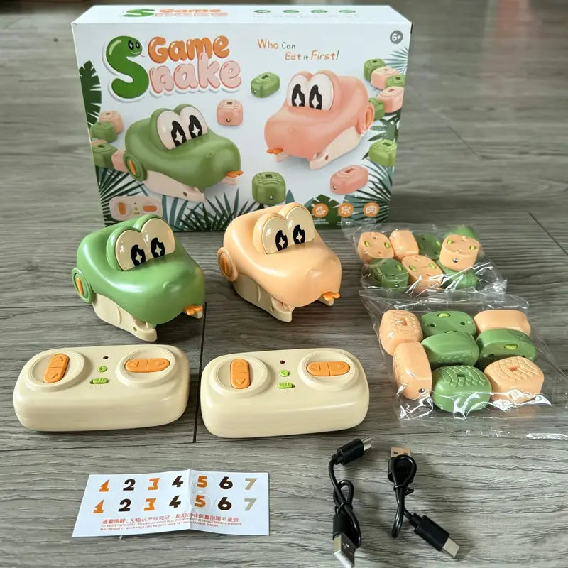 Remote Control Snake Magnetic Toy – Crocodile Feeding Game
