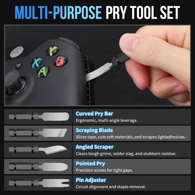 55-In-1 High Magnetic Precision Screwdriver Kit - Portable Hand Tools Set for Electronics, RC Cars & Home DIY