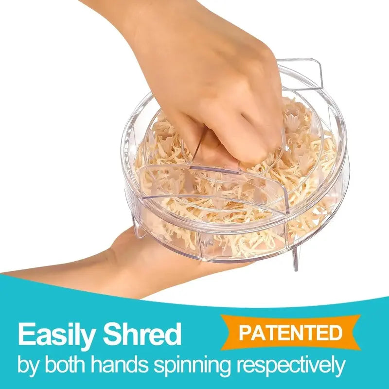 Spinning Chicken Shredder Tool – Twist Machine for Fast Breast Shredding & Meal Prep